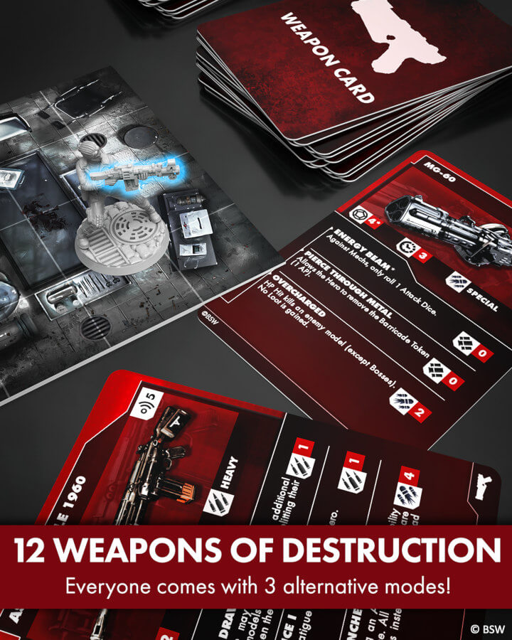 12 weapons of destruction